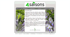 Desktop Screenshot of 4saisons.ch